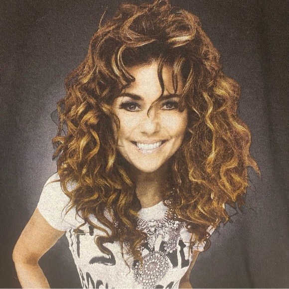 Shania Twain Rock This Country Tour Short Sleeve Tee - Size M - Picture 3 of 5